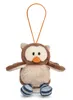 Nici Reversible Eule Oscar Im Nest Teddy Beige  Beige One Produktbild-Vorschau 3