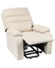 BELIANI Sessel Hellbeige Stoff Elektrisch Verstellbar mit Produktbild-Vorschau 8