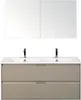 Sanox Badmöbel-Set Porto BxHxT 121 x 170 x 51 cm Frontfarbe Produktbild-Vorschau 1