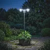 Outsunny Solarleuchte Gartenlicht 3-köpfige Lampe mit Produktbild-Vorschau 9