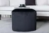 FURNLUX Pouf Peg Noir 46cm / Hauptfarbe : Schwarz / Voir les images du produit 4