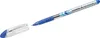 A blue and silver Schneider ballpoint pen with its cap removed, shown on a white background. Produktbild-Vorschau