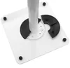 Zwei Lautsprecher Stative weiß Audio Monitor Ständer Produktbild-Vorschau 6