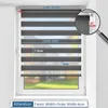 Allesin Doppelrollo Klemmfix ohne Bohren & mit Bohren Produktbild-Vorschau 6