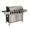 Gasgrill Orlando 6-Brenner Edelstahl mit Manometer ca. Produktbild-Vorschau 1
