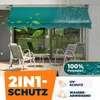 Tenda da sole a morsetto KESSER® con manovella per balconi, Anteprima dell’immagine prodotto 4