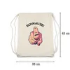 Schnauze Turnbeutel Gymsack Büro-Turnbeutel Gymsack Produktbild-Vorschau 2