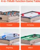 VEVOR Set da gioco combinato 4 in 1, tavolo da air hockey Anteprima dell’immagine prodotto 2