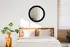 Spiegel Rund mit Aufdruck - Wandspiegel Design Wandmontage Produktbild-Vorschau 4