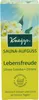 A product box for Kneipp Sauna Aufguss Lebensfreude, featuring floral imagery and product details. Anteprima dell’immagine prodotto