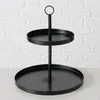 BOLTZE Etagere Samina (Farbe Schwarz, aus Metall lackiert, Produktbild-Vorschau 3