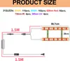 A diagram showing the size and components of a grow light system. Náhľad obrázku produktu