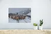 MuchoWow® Poster Schaf - Schnee - Haus 30x20 cm - Plakate - Produktbild-Vorschau 5