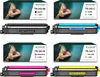 4x toner per Brother TN243B-243B TN243B CMYK = Nero + Blu + Anteprima dell’immagine prodotto 1