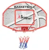 vidaXL 5-tlg. Basketball-Set zur Wandmontage 66x44,5 cm Produktbild-Vorschau 2