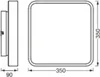 LEDVANCE ORBIS BACKLITE SQUARE SMART+ WiFi noir, luminaire Voir les images du produit 11