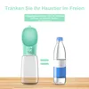 550ml Hunde Trinkflasche für Unterwegs mit Futterbehälter Produktbild-Vorschau 4
