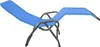 A blue and gray lounge chair on a white background. Produktbild-Vorschau