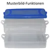 Aufbewahrungsbox 2x1,2L mit Deckel Rosa Produktbild-Vorschau 2