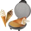 AIOEBER 220V Elektrischer Eiswaffel Maker mit Zuckertüte, Produktbild-Vorschau 2