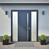 Pflanzkübel 2 Stk. Schwarz 30x30x30 Stahl Produktbild-Vorschau 3