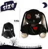 Gothic Hase Plüsch Kaninchen(25cm,Schwarz) Plüschtier Produktbild-Vorschau 3