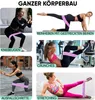 Fitnessband mit Widerstand, Yogagürtel, rutsch- und Produktbild-Vorschau 4