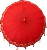 vidaXL Balijský slunečník červený 215 x 215 x 260 cm Náhled obrázku produktu 5
