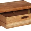 vidaXL Support TV (118-200) x 30 x 40 cm en bois massif Voir les images du produit 4