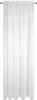A white sheer curtain hanging on a curtain rod. Produktbild-Vorschau