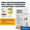Exquisit Kühl-Gefrierkombination, Kühlschrank mit Produktbild-Vorschau 2