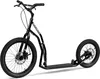 A black scooter with large tires and disc brakes, shown against a white background. Náhľad obrázku produktu