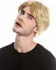 WIG ME UP Perücke Bart Schnauzbart Blond Cop 70er 4129-ZA89 Produktbild-Vorschau 1
