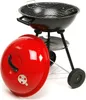 Barbecue 43 x 72 cm rosso/nero Anteprima dell’immagine prodotto 2
