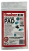 fischer Vakuum Pad, Klebepad, antirutsch, blau, rund Ø 75mm Produktbild-Vorschau 2