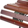 Close-up view of wooden slats of a bench, showing screws and metal supports. Produktbild-Vorschau