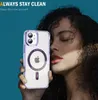 Magnetické průhledné pouzdro pro iPhone 12, kompatibilní s Náhled obrázku produktu 8