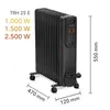 TROTEC Ölradiator TRH 25 E 3 Heizstufen 2.500 W Produktbild-Vorschau 2
