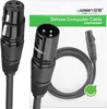 Câble Xlr femelle vers Xlr mâle Ugreen 20710B - 2M (Noir) Voir les images du produit 1