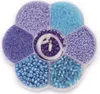 Perlenmix blau 10cmx2cm Produktbild-Vorschau 1