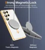 Pouzdro pro Samsung Galaxy S24 Ultra Magnetické Průhledné Náhled obrázku produktu 3