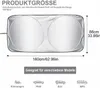 Sonnenschutz Auto Frontscheibe, Faltbar Sonnenschirm, Produktbild-Vorschau 10