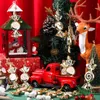 12 pezzi decorazioni per l'albero di Natale con glitter, Anteprima dell’immagine prodotto 4