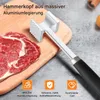 Fleischklopfer Edelstahl Burger Smasher Fleischzartmacher Produktbild-Vorschau 2