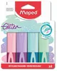 Maped Textmarker FLUO'PEPS Glitter PASTEL 4er Kartonetui Produktbild-Vorschau 2
