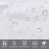 OKWISH Waschbar Duschvorhang 180 x 220cm, Wasserdicht Dusch Produktbild-Vorschau 4