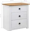 Nachtkastje Panama Range 46x40x57 cm grenenhout wit Productafbeelding-voorbeeld 9