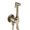 WEBO bidetset Handdouche complet RVS Mat Goud Geborsteld Voir les images du produit 1