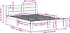 VidaXL 855555, 164 cm, 2,04 m, 65,5 cm, 1600 x 2000 mm, 1 Podgląd zdjęcia produktu 8