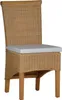 MiaMöbel Esszimmerstuhl Rattan 47x98x57 cm Modern Produktbild-Vorschau 7